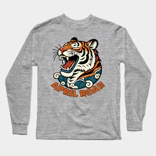 April fool tiger Long Sleeve T-Shirt